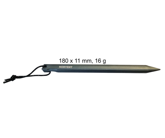 NORTENT aluminium teltplugger