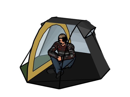 Lightweight Camping Tents, Waterproof Camping Tents - NORTENT Ly 1