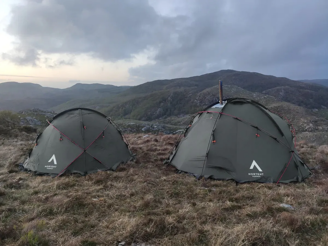 4 person hot tent NORTENT Gamme 4 with floor – NORTENT of Norway
