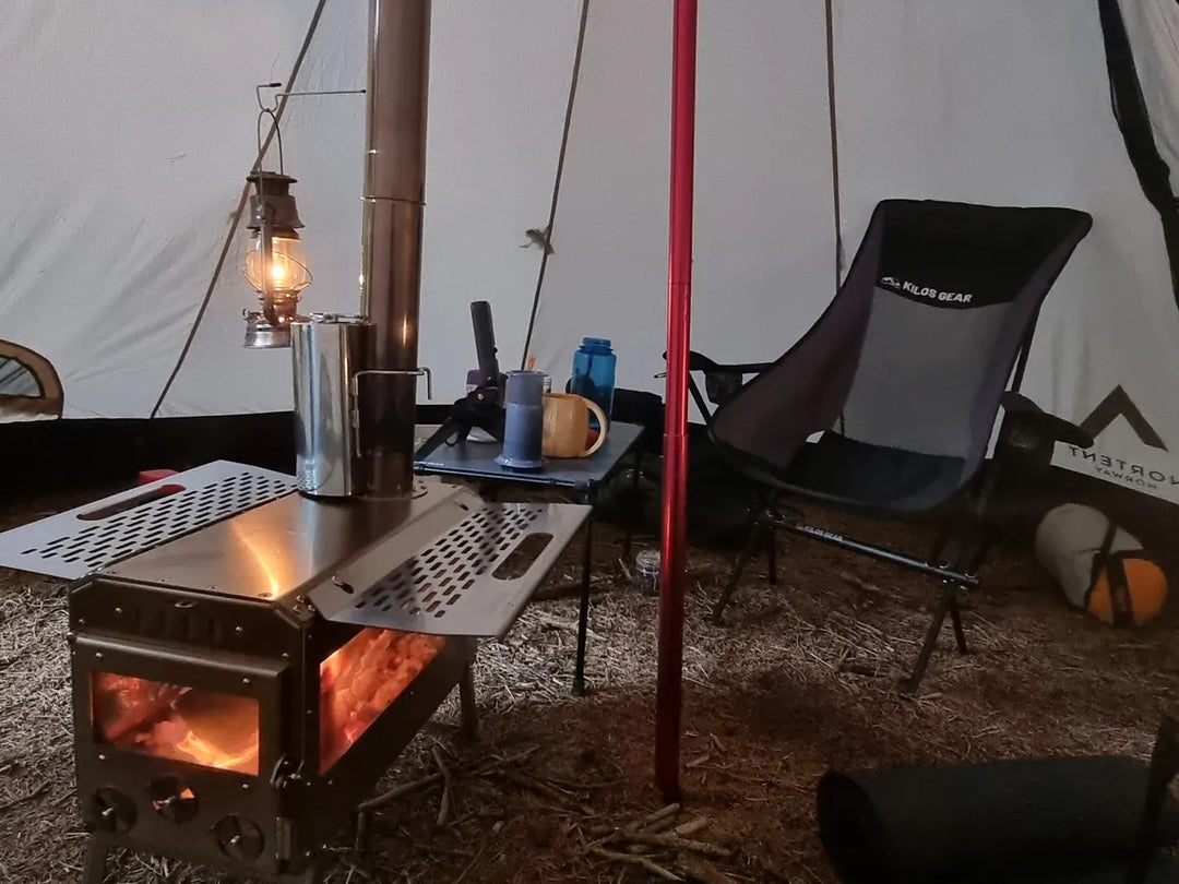 tent steel NORTENT Stainless steel stove – NORTENT of Norway